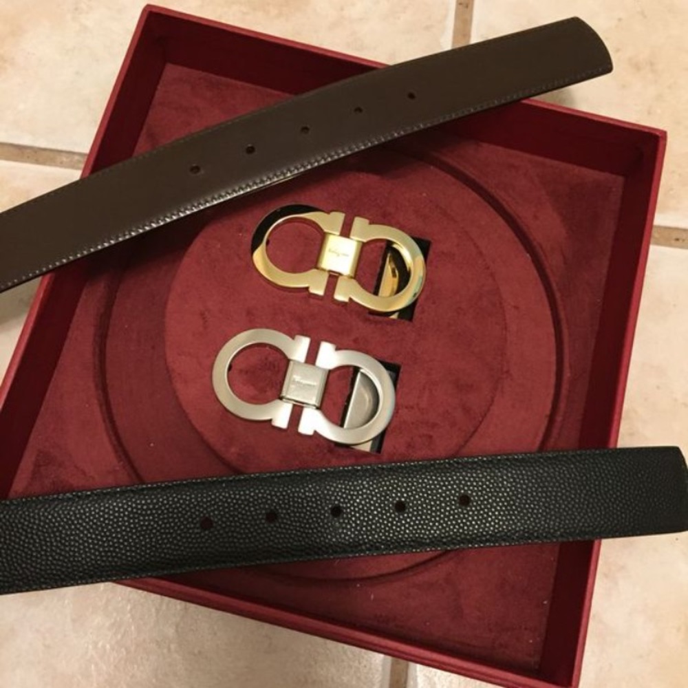 Salvatore Ferragamo Gancini Belt Box